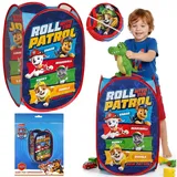 PAW PATROL Spielwerkzeugtasche Paw Patrol Faltbarer Spielzeugkorb, Kinderzimmer-Organizer, groß 70L