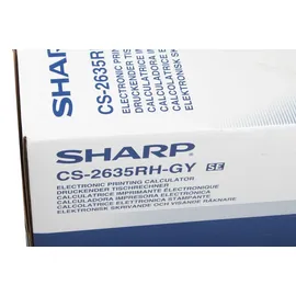 Sharp CS-2635RHGYSE Druckender Tischrechner