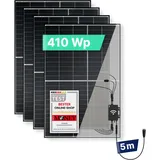 priwatt Balkonkraftwerk 1640Wp/800W - steckerfertig - WiFi - priBasic Quattro