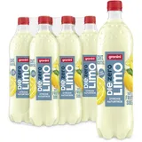 Die Limo von granini Zero Zitrone Naturtrüb – ohne Zucker, mit Geschmack aus echten Früchten, natürlich erfrischend, EINWEG (6 x 1,0L)