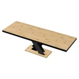Design Esstisch Tisch HEN-111 Hochglanz ausziehbar 160 bis 256 cm