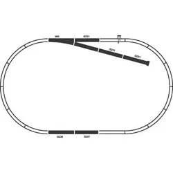 PIKO H0 - Gleis-Set B