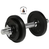 Premium Hantel Set Kurzhantel 10 KG GussHantelscheiben verstellbar Sport Fitness