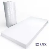 Jekatex Rollmatratze, Weiß, H2, 90x200 cm, Schlafzimmer, Matratzen Shop, Matratzen