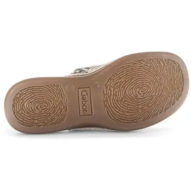 Gabor Pantolette GABOR, Damen, Gr. 41, beige, Schuhe Pantolette