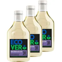 Ecover Waschmittel Dunkel 3 x 1.43 L - 93 Wäschen - dunkle Wäsche