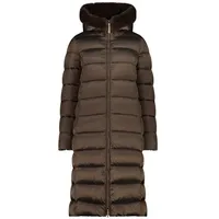 CMP WOMAN COAT FIX HOOD dark malto (P981) 48