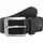 Babista Herrengürtel Leder/Polyester/Viskose/Elasthan schwarz 120