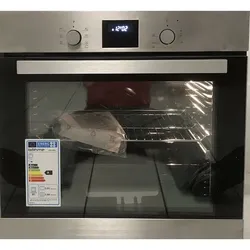 Böhme Einbaubackofen HB60AB80L Backofen autark Edelstahl Umluft 80 Liter Ofen