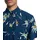 QUIKSILVER Kurzarmhemd Floral Blau XL