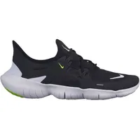 NIKE Damen Laufschuhe "Free 5.0", BLACK/WHITE-ANTHRACITE-VOLT, 38 1⁄2