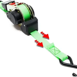 Wiltec Spanngurte Automatik 4er Set 3 m 320 daN