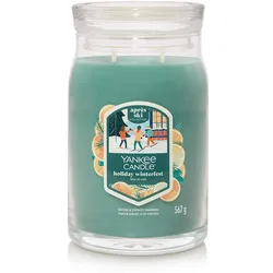YANKEE CANDLE Große Signature Kerze HOLIDAY WINTERFEST 567 g Duftkerze