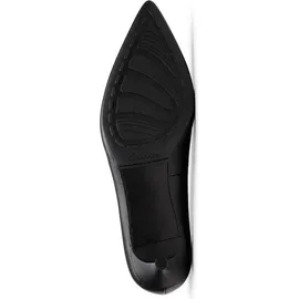 CLARKS Schuhe Adela Court mit Komfort-Fußbett und vielseitig-elegantem Look 1216 Black Leather 37.5 - Schwarz - 37,5