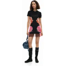 DESIGUAL Kleid Schwarz 40
