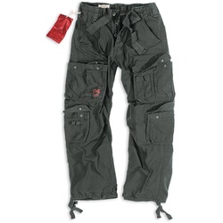 Surplus Airborne Vintage Hose, schwarz, Größe L für Männer