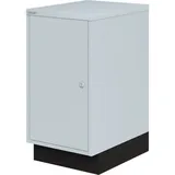 Bisley Aktenschrank MultiDrawer Schubladenschrank in Lichtgrau - Maße: H 67 x B 35 x T 46 cm grau