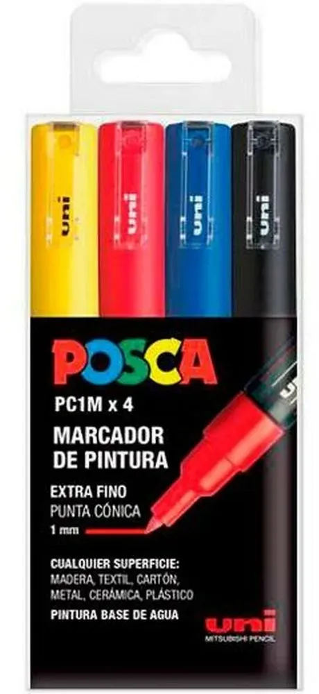 Marker-Set POSCA PC-1M Bunt