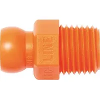 Loc-Line Einzel- und Ergänzungsteile 1/4" Bezeichnung: Anschlussnippel|Abmessungen: R 1/4"