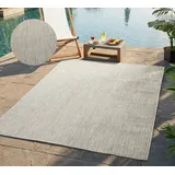 Bruno Banani Venezia Outdoor-Teppich 240 x 340 cm Grau