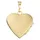 Jobo Medaillon Herz Gelbgold 333