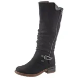 Rieker Kniehohe warmem Futter Rieker TEX Membran, Gr. 36, schwarz, Stiefel, 57258643-36