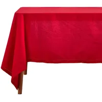 Homescapes Tischdecke aus 100% Baumwolle 138 x 178 cm,