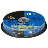 Intenso DVD+R 8,5GB DL 8x 10er Spindel