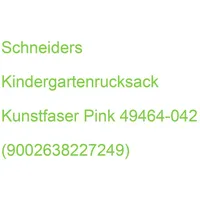 Schneiders Vienna SCHNEIDERS Kindergartenrucksack Kunstfaser pink