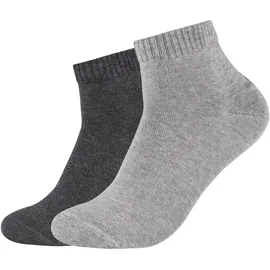 s.Oliver Kurzsocken 6er Pack grau 39-42