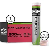 Science in Sport Elektrolyt Brausetabletten - 20 Stück - Go Hydro Pink Grapefruit EINHEITSFARBE 20