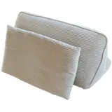 KAWOLA WIOLO SOFT Rückenkissen 83 x 46 cm Grau