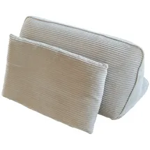 KAWOLA WIOLO SOFT Rückenkissen 83 x 46 cm Grau