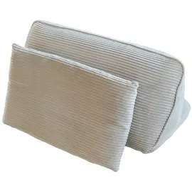 KAWOLA WIOLO SOFT Rückenkissen 83 x 46 cm Grau