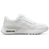NIKE Kinder Freizeitschuhe AIR MAX SYSTM (GS), Größe 36 1⁄2 in Grau WHITE/WHITE-PURE PLATINUM