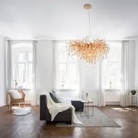 Paul Neuhaus Icicle Alu, Eisen, Stahl & Metall Gold Altmessing 100 x 50 cm