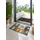 Wash+Dry Home Letters 50 x 75 cm Grau/Rot