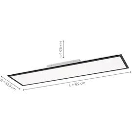 just light. Leuchten Direkt LED Aufbaupanel 1 schwarz