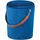 Interlink Sitzhocker Samt 35 x 45 x 35 cm Blau