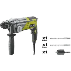 RYOBI Bohr- & Meißelhammer, 680 W, Bohrhammer mit 2,1 Joule Schlagenergie, RSDS680-KA2
