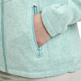 Mc Kinley Rubin III Fleecejacke Grau Melange/Blue Aqua 40