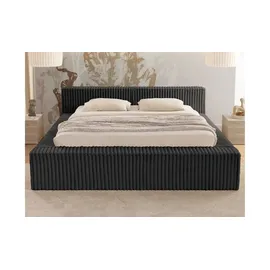 s-style möbel Noord 180 x 200 cm Grau