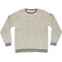Devold of Norway Islender Refined Pullover Offwhite/Ink 2XL