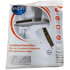 Hotpoint WPRO 2 in 1 Aktivkohlefilter UCF016 - Silber/Schwarz