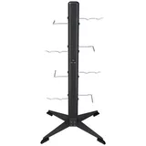 Gorilla Sports Griffständer Schwarz schwarz No Size