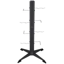 Gorilla Sports Griffständer Schwarz schwarz No Size