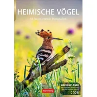 Harenberg Heimische Vögel Wochenplaner 2026 - 53 faszinierende Fotografien