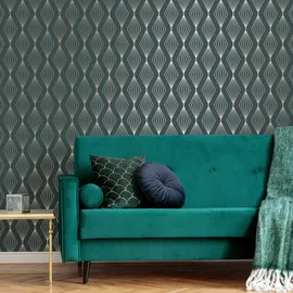 boutique luxury Boutique Vliestapete Marquise Geo Ermald 10,05 x 0,52 m