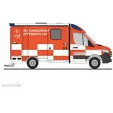 RIETZE 76140 - System Strobel RTW ́18 DRK Rettungsdienst Offenbach/Main 1:87