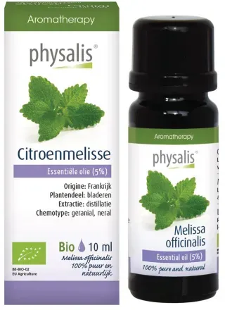 Physalis Zitronenmelisse Ätherisches Öl 100% Rein Und Natürlich (5%) 10ml
